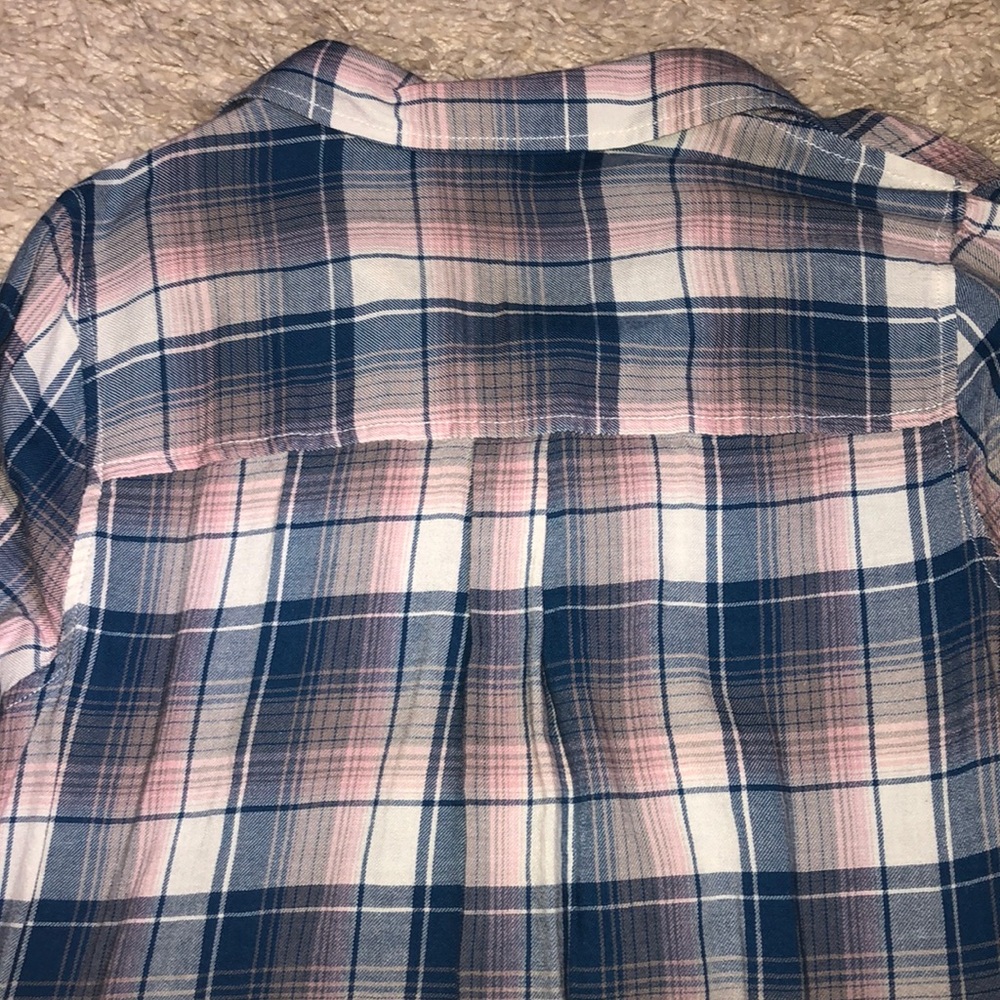 Melrose and Market Hi-lo Button-up, Size M - Picture 6 of 12